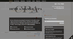 Desktop Screenshot of bethamankecpa.com